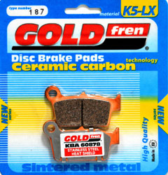 K5-LX brake pads formulation
